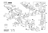 Bosch 0 601 854 B41 GWS 24-230 BV Angle Grinder 110 V / GB Spare Parts GWS24-230BV